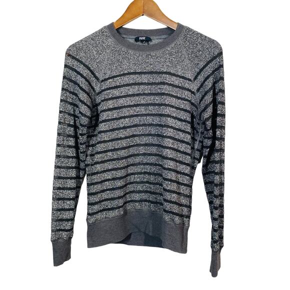 Paige Semi Sheer Sweater Pullover Top Crewneck Long Sleeve - XS - Picture 1 of 4